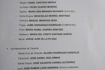 Reunión del Consejo Político de Nueva Canarias de este sábado en la capital grancanaria (Foto TA)