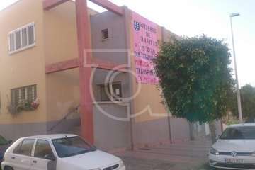 Las viviendas sociales de El Calero abrazan la lucha en Telde contra Visocan (Foto TA)