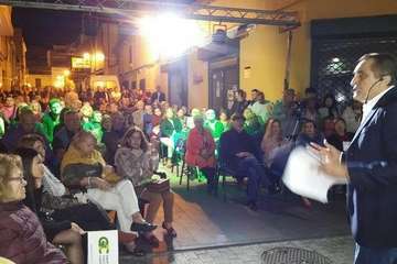 Acto de presentación de Valido como candidato del GCC a la Alcaldía de Telde (Foto TA)