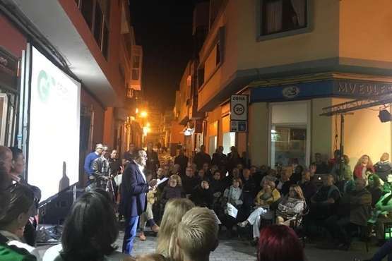 Acto de presentación de Valido como candidato del GCC a la Alcaldía de Telde (Foto TA)