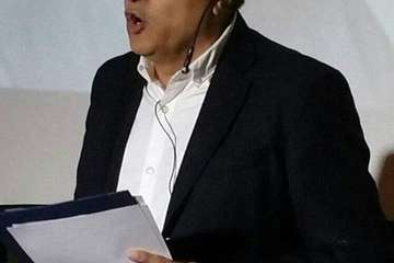 Acto de presentación de Valido como candidato del GCC a la Alcaldía de Telde (Foto TA)