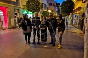 Nueva Canarias cambia la  hora en Telde (Foto TA)