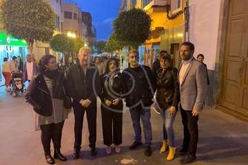 Nueva Canarias cambia la  hora en Telde (Foto TA)