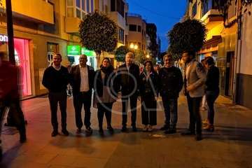 Nueva Canarias cambia la  hora en Telde (Foto TA)