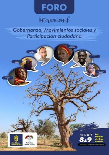 Cartel del foro (Foto TA)