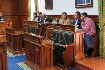 Sesión extraordinaria del Pleno del Ayuntamiento para el sorteo de las mesas electorales (Foto TA)