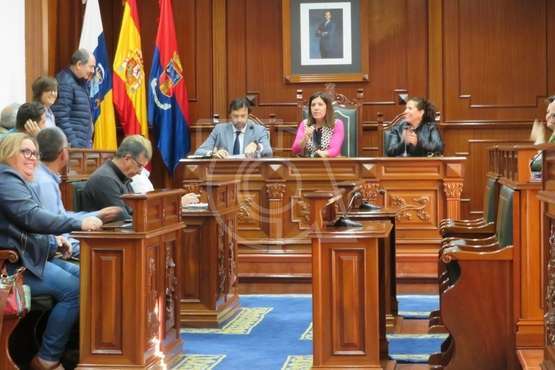 Sesión extraordinaria del Pleno del Ayuntamiento para el sorteo de las mesas electorales (Foto TA)