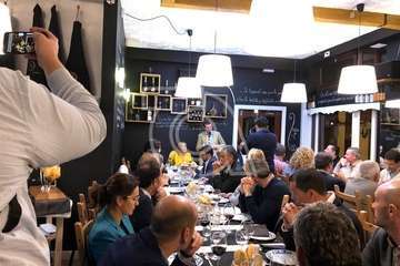 Pablo Casado cena en Telde con dirigentes y candidatos del PP canario (Foto TA)