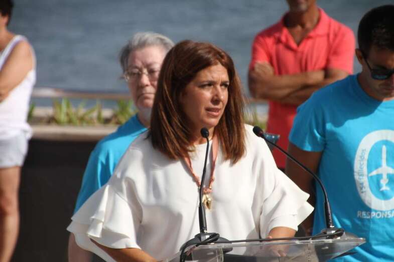 Carmen Hernández, alcaldesa de Telde (Foto TA)