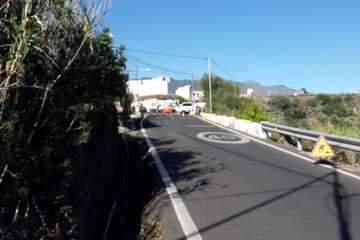 Nueva avería en la tubería de abasto de Lomo Magullo (Foto TA)