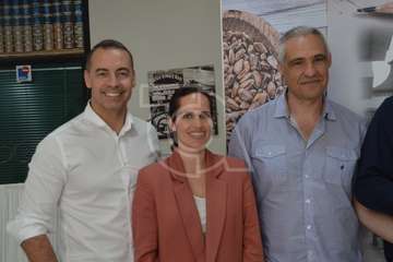 Ciudadanos de Telde mantuvo esta mañana un desayuno informativo con medios locales para dar a conocer a su candidato (Foto TA)
