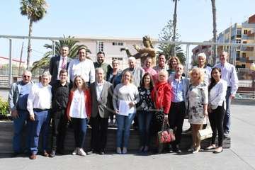 El Partido Popular presentó esta tarde su lista al Ayuntamiento de Telde (Foto TA)