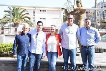 Los socialistas de Telde y de otros municipios del este y sur de la Isla presentaron esta tarde sus listas en la Junta Electoral de Zona (Foto TA)