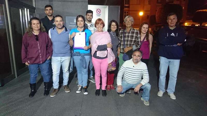 Presentación de la candidatura de la triple alianza (Foto TA)