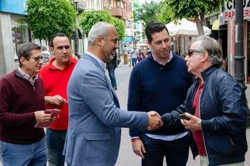  El PSOE, de campaña electoral por Los Llanos de Telde (Foto TA)
