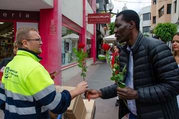  El PSOE, de campaña electoral por Los Llanos de Telde (Foto TA)