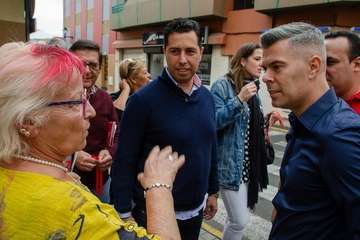  El PSOE, de campaña electoral por Los Llanos de Telde (Foto TA)