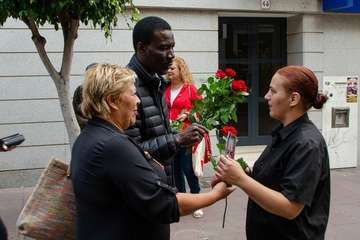  El PSOE, de campaña electoral por Los Llanos de Telde (Foto TA)