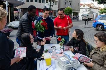  El PSOE, de campaña electoral por Los Llanos de Telde (Foto TA)