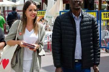  El PSOE, de campaña electoral por Los Llanos de Telde (Foto TA)