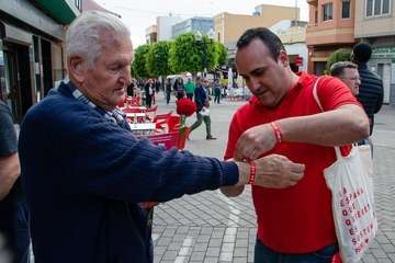  El PSOE, de campaña electoral por Los Llanos de Telde (Foto TA)