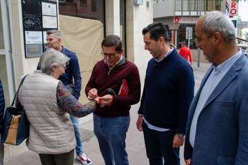  El PSOE, de campaña electoral por Los Llanos de Telde (Foto TA)