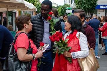  El PSOE, de campaña electoral por Los Llanos de Telde (Foto TA)
