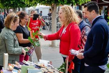  El PSOE, de campaña electoral por Los Llanos de Telde (Foto TA)