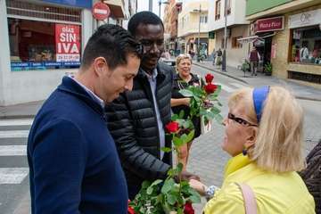  El PSOE, de campaña electoral por Los Llanos de Telde (Foto TA)