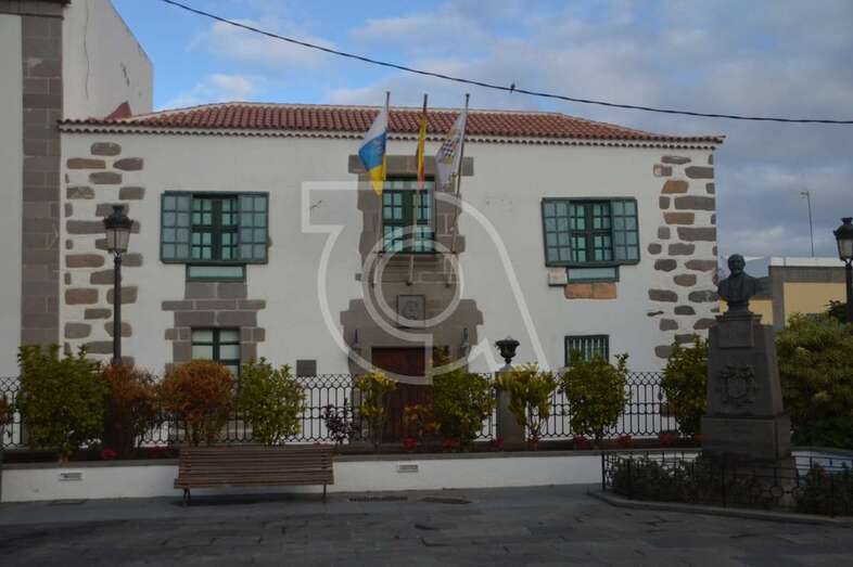 Fachada de El Casino de Telde (Foto TA)