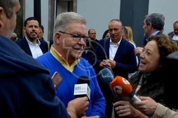 Clavijo palpa en Telde las necesidades de su zona comercial abierta (Foto TA)