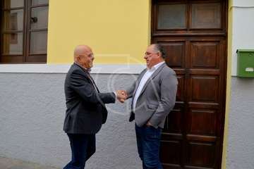 Clavijo palpa en Telde las necesidades de su zona comercial abierta (Foto TA)