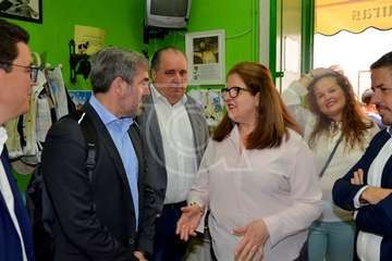 Clavijo palpa en Telde las necesidades de su zona comercial abierta (Foto TA)