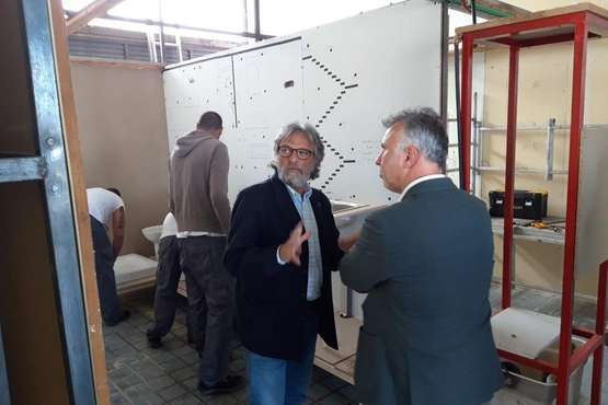 Torres conoce de primera en Telde el trabajo de Yrichen contra las adicciones (Foto TA)