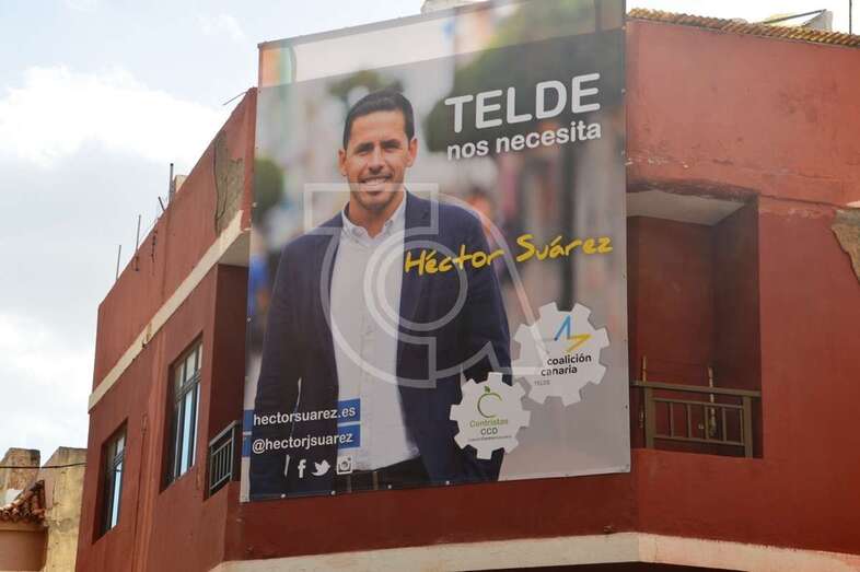 Sede electoral de Juntos por Telde (Foto TA)