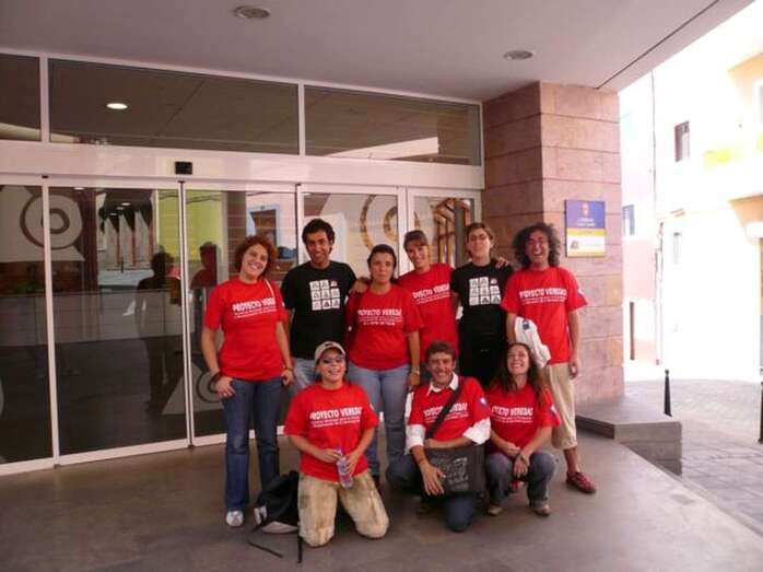 Imagen de archivo de monitores del proyecto Veredas (Foto TA)