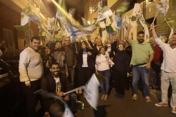 Arranque de la campaña electoral en Telde (Foto TA y Antonio Alí)