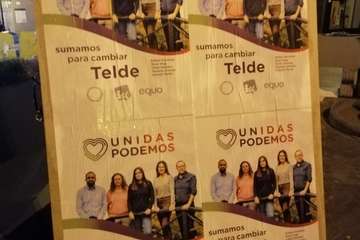 Arranque de la campaña electoral en Telde (Foto TA y Antonio Alí)