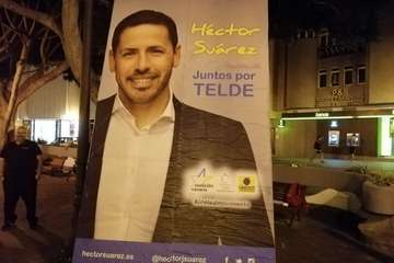 Arranque de la campaña electoral en Telde (Foto TA y Antonio Alí)