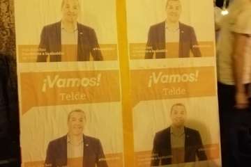 Arranque de la campaña electoral en Telde (Foto TA y Antonio Alí)