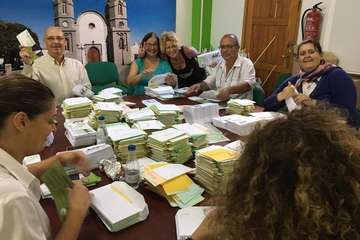 Arranque de la campaña electoral en Telde (Foto TA y Antonio Alí)