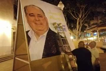 Arranque de la campaña electoral en Telde (Foto TA y Antonio Alí)