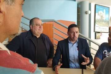 'Kedada' vecinal de Juntos por Telde en El Ejido (Foto TA)