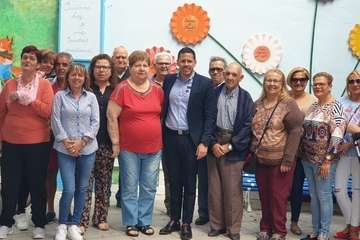 'Kedada' vecinal de Juntos por Telde en El Ejido (Foto TA)