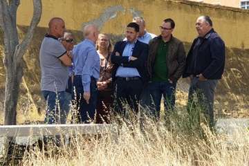 'Kedada' vecinal de Juntos por Telde en El Ejido (Foto TA)