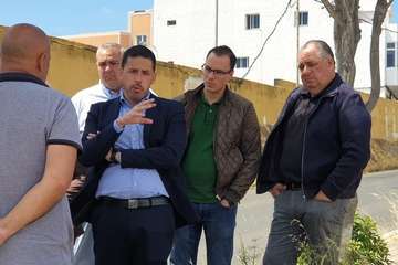 'Kedada' vecinal de Juntos por Telde en El Ejido (Foto TA)