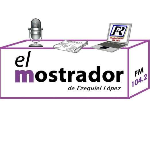 Logo del programa El mostrador de Ezequiel López (Foto TA)
