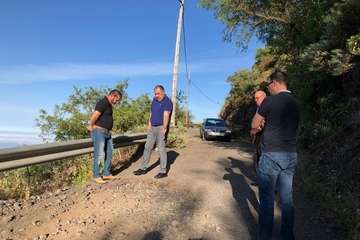 Juntos por Telde sube la cumbre del municipio (Foto TA)