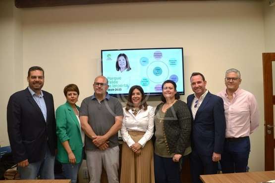 Presentación del programa electoral de Nueva Canarias de Telde (Foto TA)