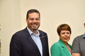 Presentación del programa electoral de Nueva Canarias de Telde (Foto TA)